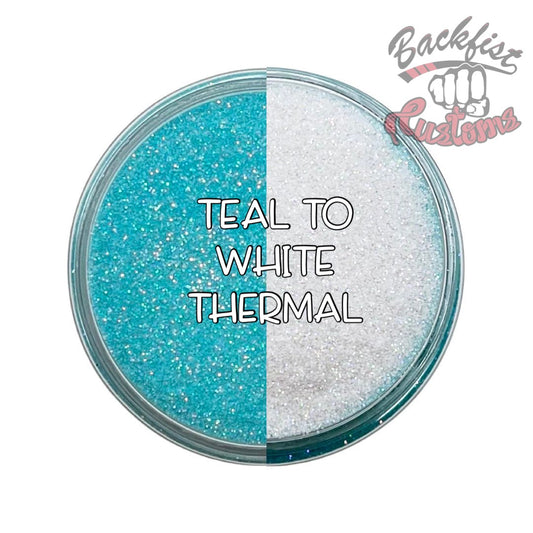 Thermal: Teal to White