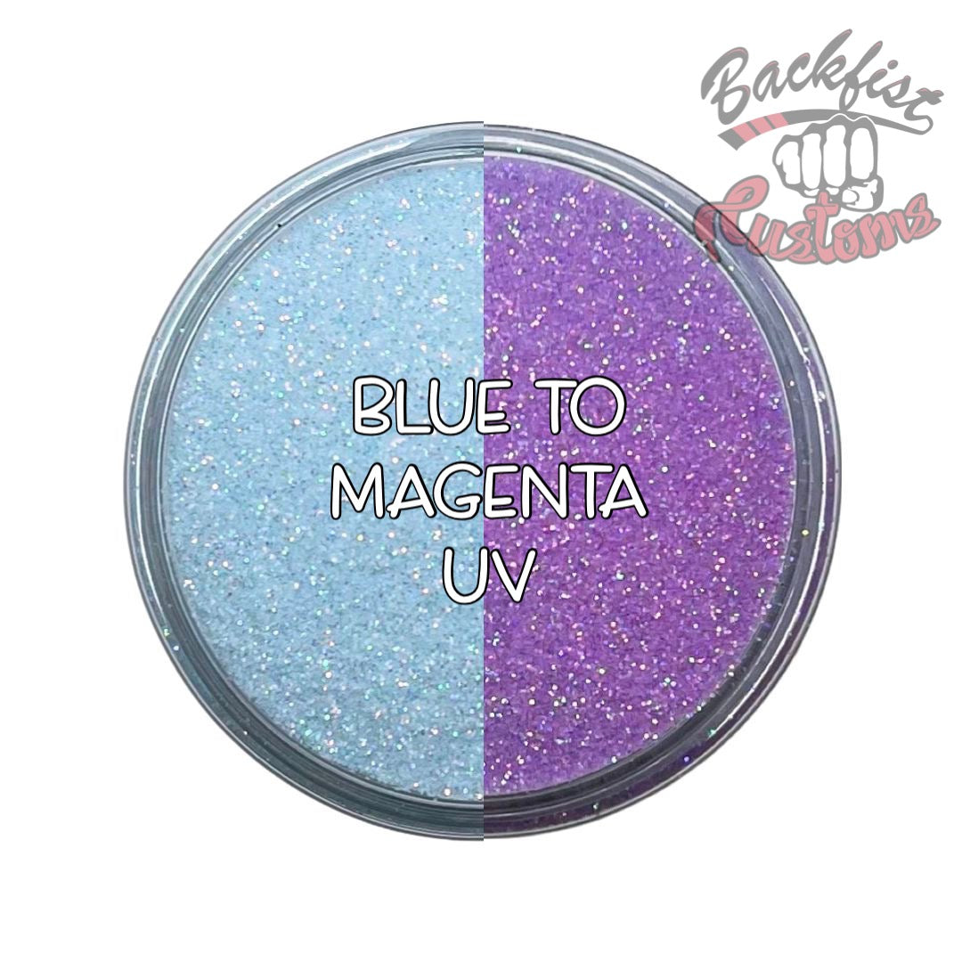 UV: Blue to Magenta