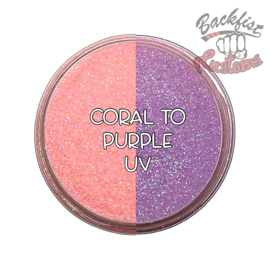 UV: Coral to Purple